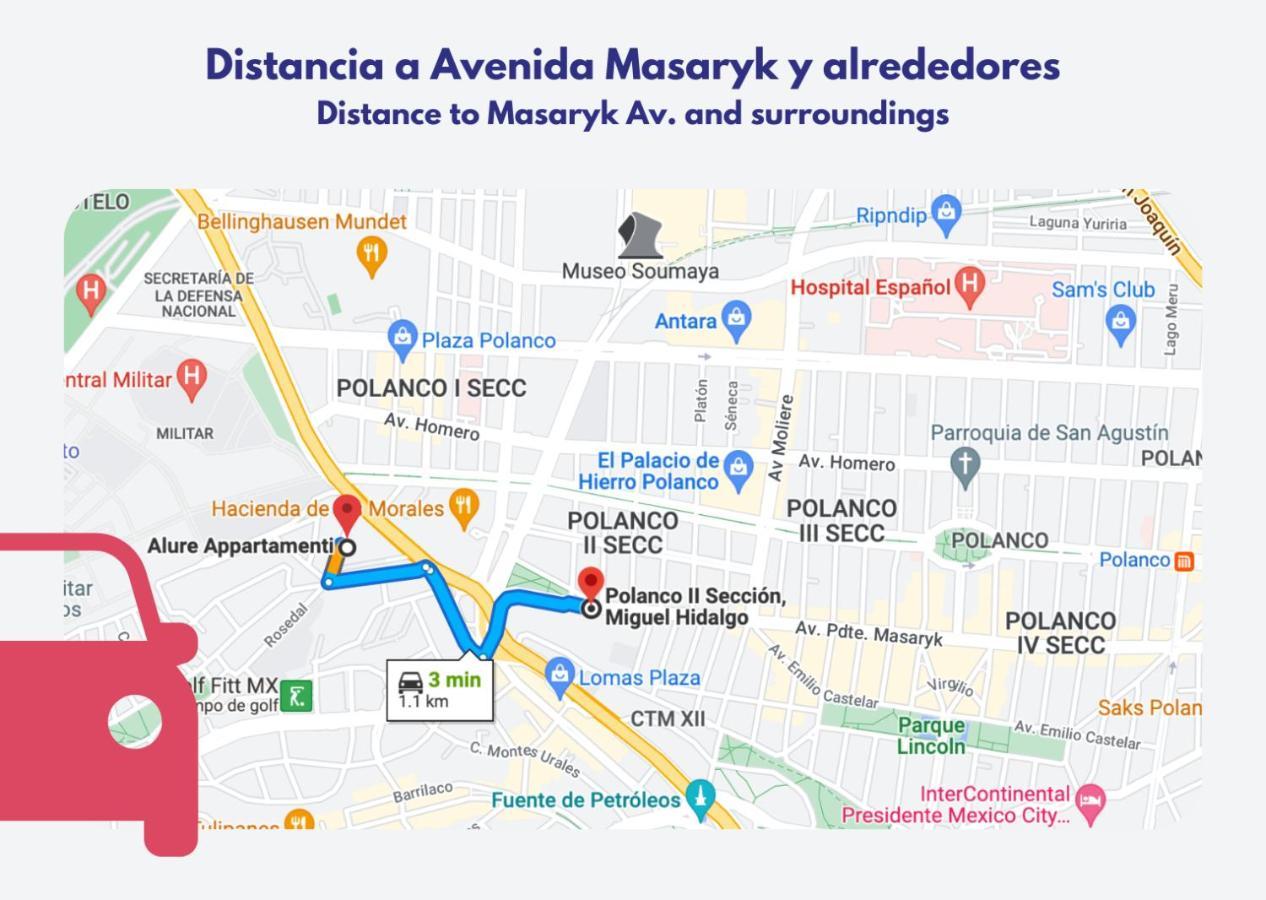 Centric Alure Apartments Мехико Экстерьер фото