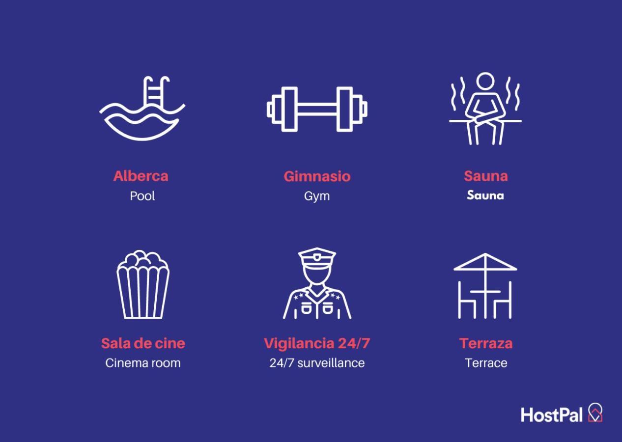 Centric Alure Apartments Мехико Экстерьер фото