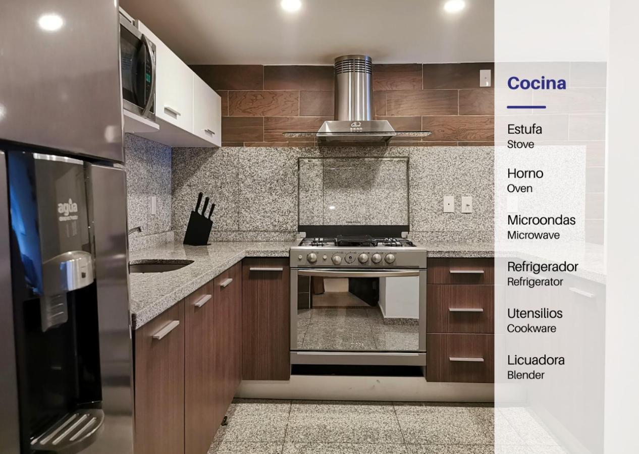 Centric Alure Apartments Мехико Экстерьер фото